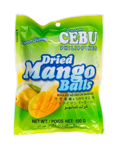 Profood Cebu Philippines Dried Mango Balls 100 g