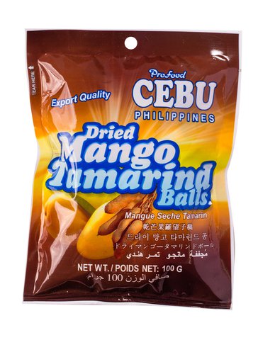 Cebu Mango Tamarind Balls 100 g