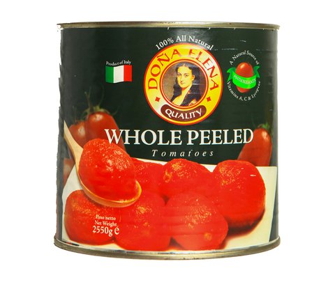 Doña Elena Whole Peeled Tomato 2550 g