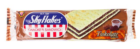 Sky Flakes Cracker Sandwich Tsokolate 300 g /pack