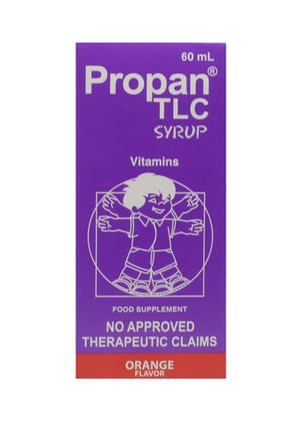 Propan TLC Syrup Vitamins Orange Flavor 60 ml