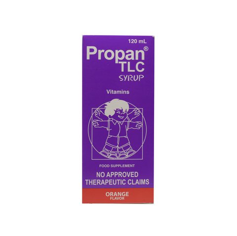Propan TLC Syrup Vitamins Orange Flavor 120 ml