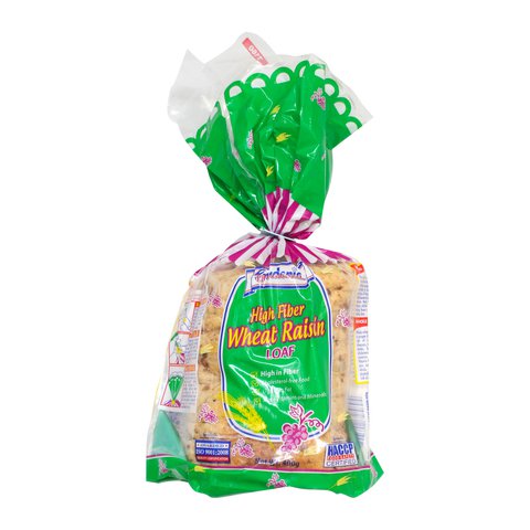 Gardenia High Fiber Wheat Raisin Loaf 400 g