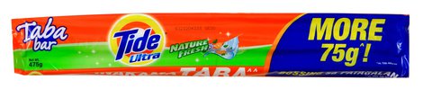 Tide Ultra Taba Bar Nature Fresh Laundry Detergent 475 g