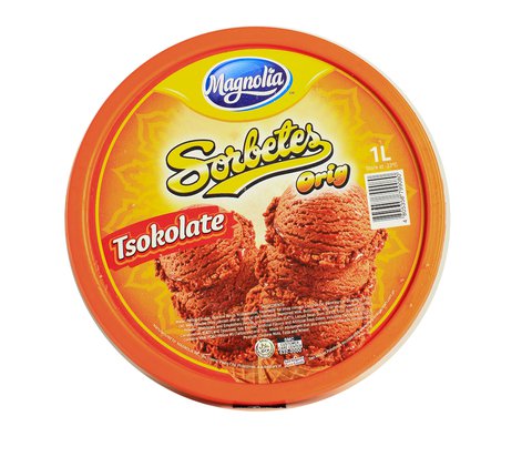 Magnolia Sorbetes Orig Tsokolate 1 l