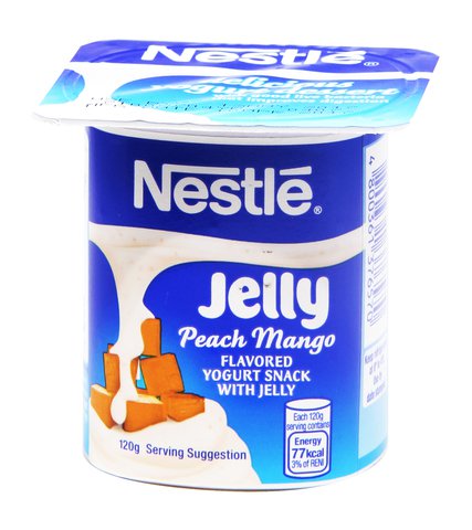 Nestle Jelly Peach Mango Yogurt 120 g