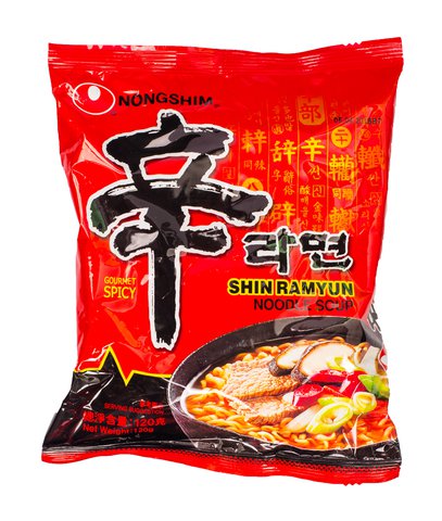 Nongshim Shin Ramyun Pouch Noodle Soup 120 g