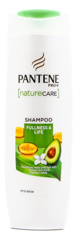 Pantene Shampoo Nature Care Fullness &amp; Life 340 ml