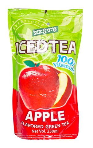 Zesto Iced Tea Apple Flavored Green Tea 250 ml