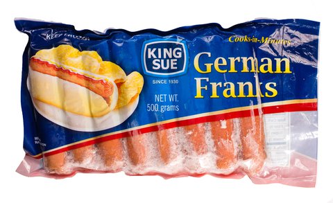 King Sue German Franks 500 g