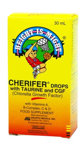 Cherifer Drops (Chlorella Growth Factor) 30 ml