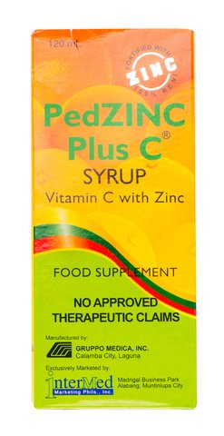 PedZINC Food Supplement Plus C Drops 120 ml