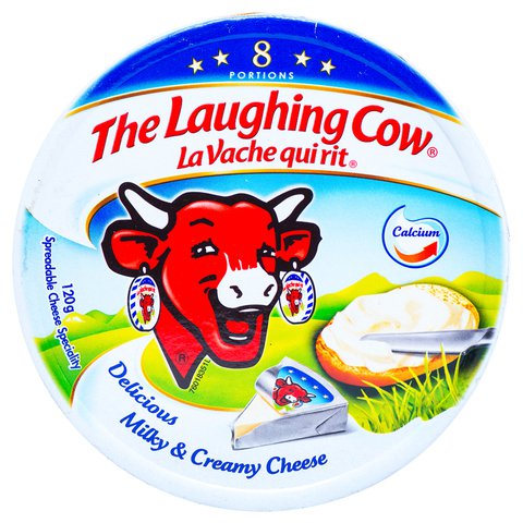 The Laughing Cow Delicious Milky &amp; Cream Cheese 120 g