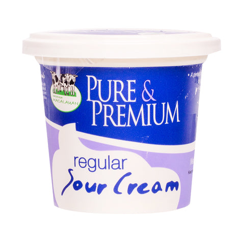 Hacienda Macalauan Pure &amp; Premium Sour Cream Regular 200 g