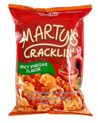 Marty's Spicy Vinegar Chicharon 90 g