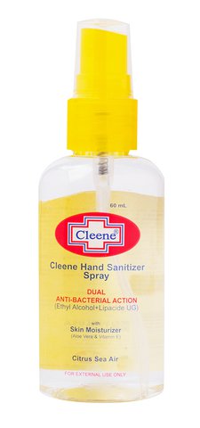 Cleene Hand Sanitizer Citrus Sea Air Spray 60 ml