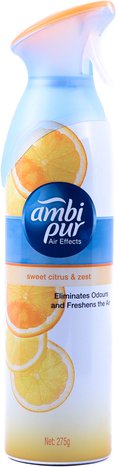 Ambipur Air Freshener Sweet Citrus &amp; Zest 275 g