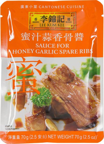 Lee Kum Kee Honey Garlic Sauce Spare Ribs 60 g
