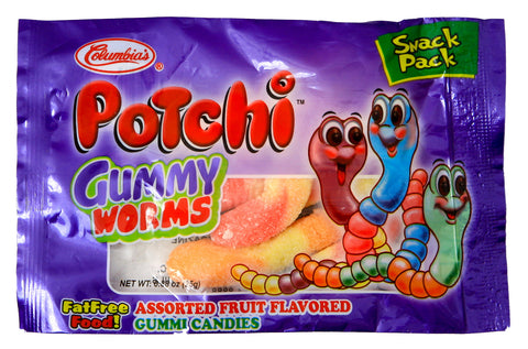 Potchi Gummy Worms 25 g