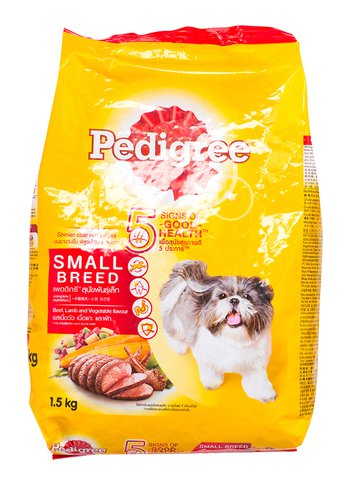 Pedigree Small Breed Beef Lamb & Vegetable Dog Food 1.5 kg
