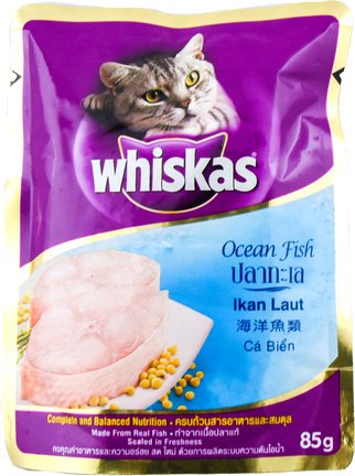 WHISKAS Oceanfish Cat Food 85 g