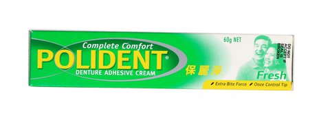 Polident Denture Adhesive Cream 60 g