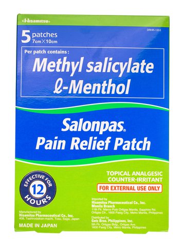 Salonpas Pain Relief Patch 5 pcs /pack