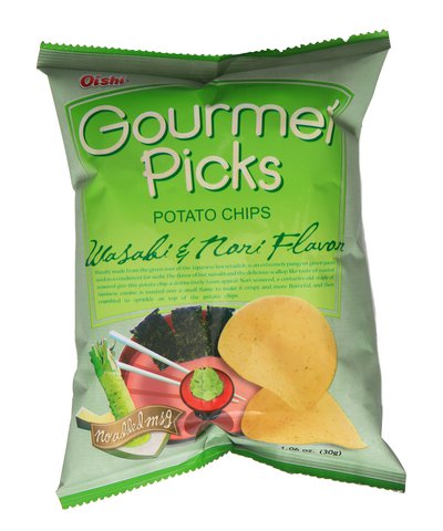 Oishi Gourmet Wasabi And Nori Flavor 30 g