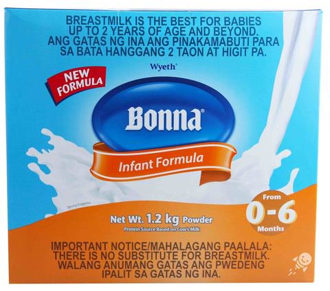 Bonna Infant Formula Milk 0-6 Months 1.2 kg