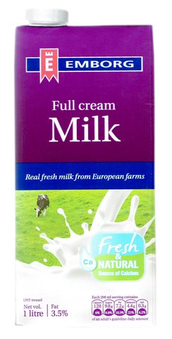 Emborg Full Cream Milk 1 l