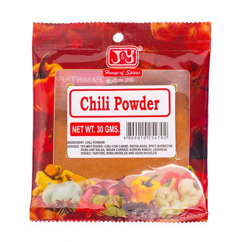 J&amp;Y Chili Powder 30 g