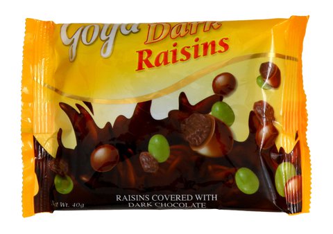 Goya Raisin Dark Chocolate 40 g