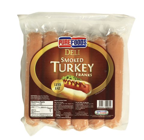 Purefoods Smokey Turkey Franks 500 g