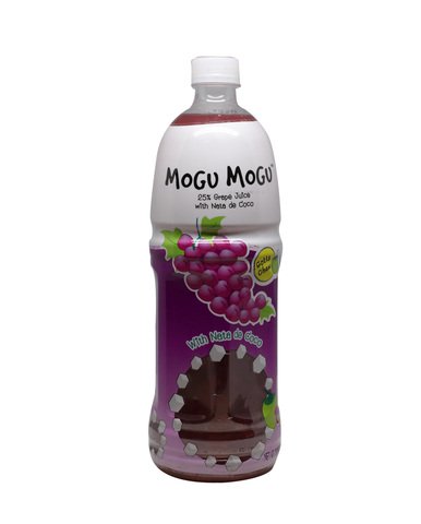 Mogu Mogu Grape Juice With Nata 1 l