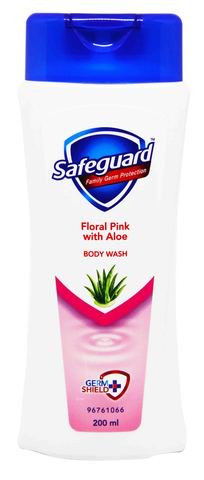 Safeguard Body Wash Floral Pink With Aloe 200 ml