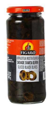 Figaro Sliced Black Olive 340 g