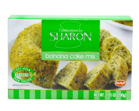 Celebrations By Sharon Banana Cake Mix 200 g