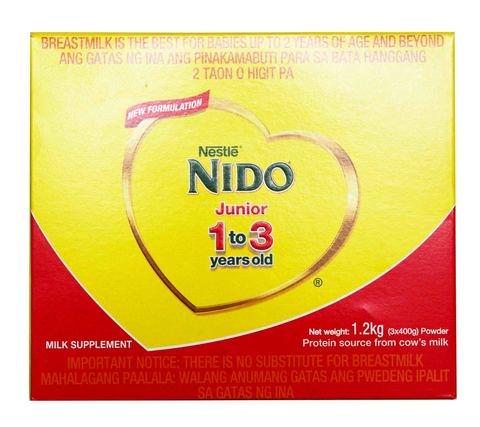 NIDO Junior 1-3 Years Old Milk Supplement Powder 1.2 kg
