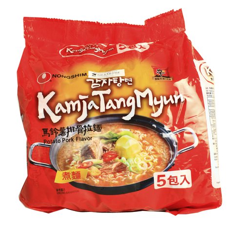 Nongshim Pork Ribs Ramyun Multipack 120 g