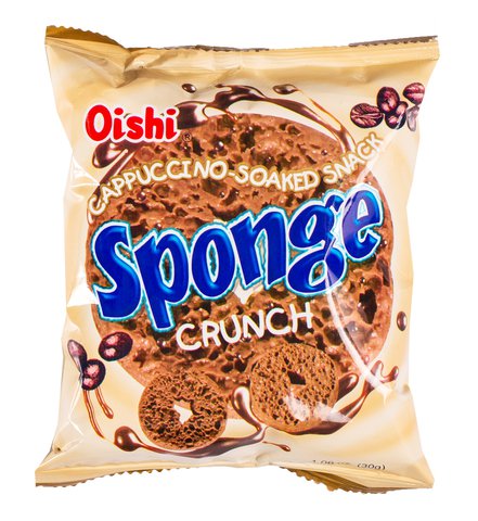 Oishi Sponge Crunch Cappuccino 30 g