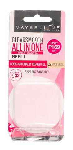 Maybelline Clear Smooth All In One Foundation Nude Beige Refill 9 g