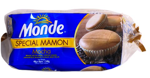 Monde Special Mocha Mamon 1 pack (6 pcs x 40 g)