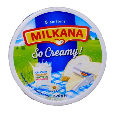 Milkana Creamy Cheese 8 pcs (120 g)