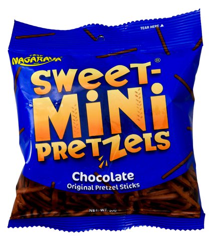 Nagaraya Sweet Mini Pretzels Chocolate 30 g