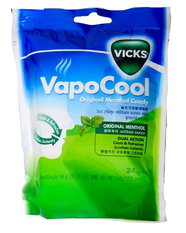 Vicks Vapocool Menthol 24 pcs /pack