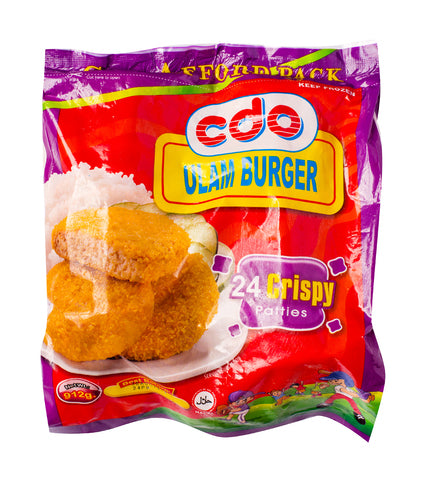 CDO Ulam Burger Crispy Patties 912 g