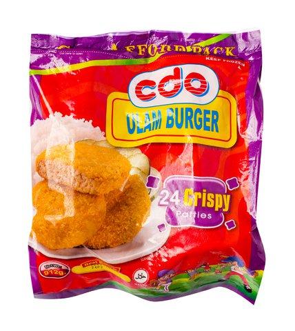 CDO Ulam Burger Crispy Patties 912 g