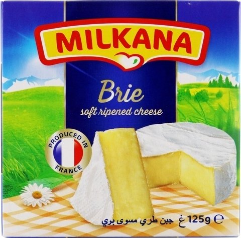 Milkana Brie Cheese 125 g