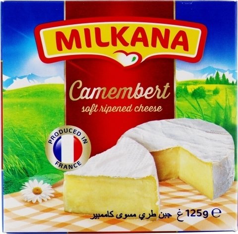 Milkana Camembert Cheese 125 g
