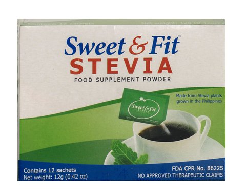 Sweet &amp; Fit Stevia Sweetener 12 g